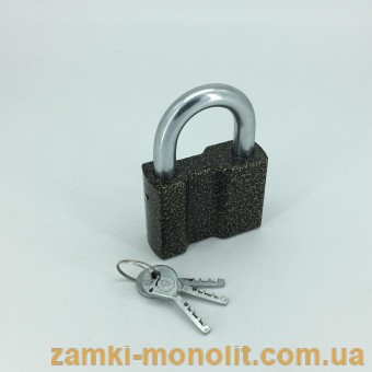 Замок навесной ASPECT ЗН-Ч-80 (3 ключа, чугун))